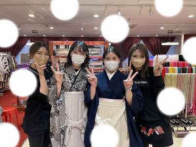 2023　袴　卒業式